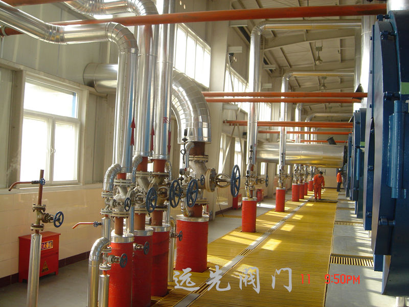 截止閥應用于蒸汽管道